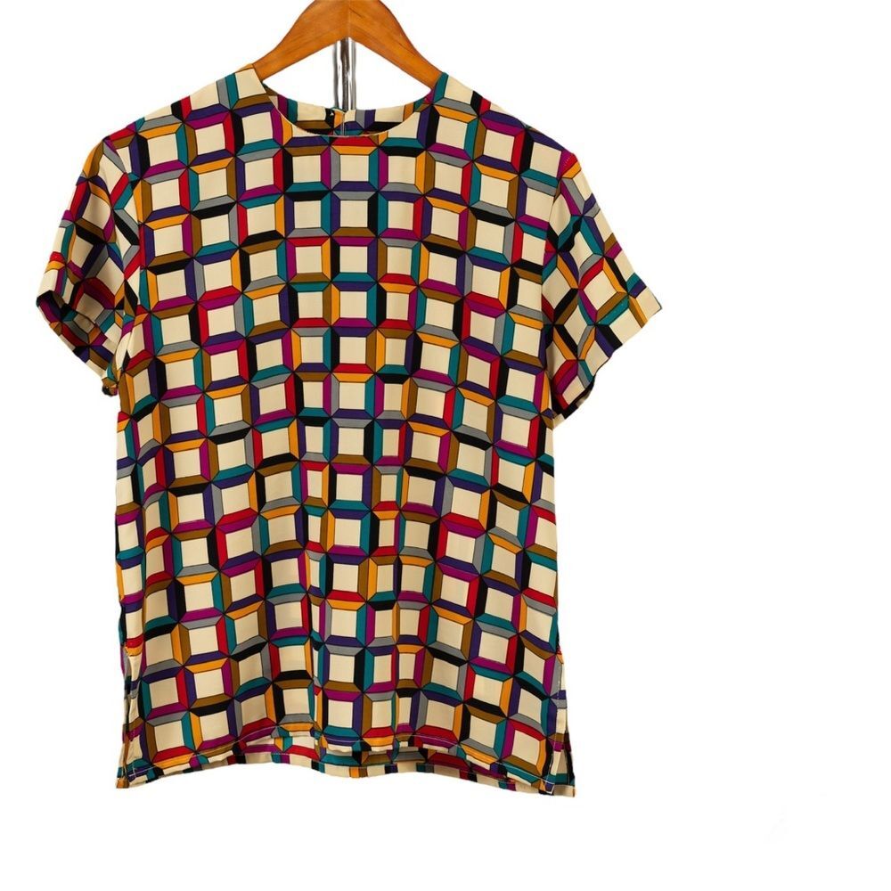 Jordan multicolored blouse size M